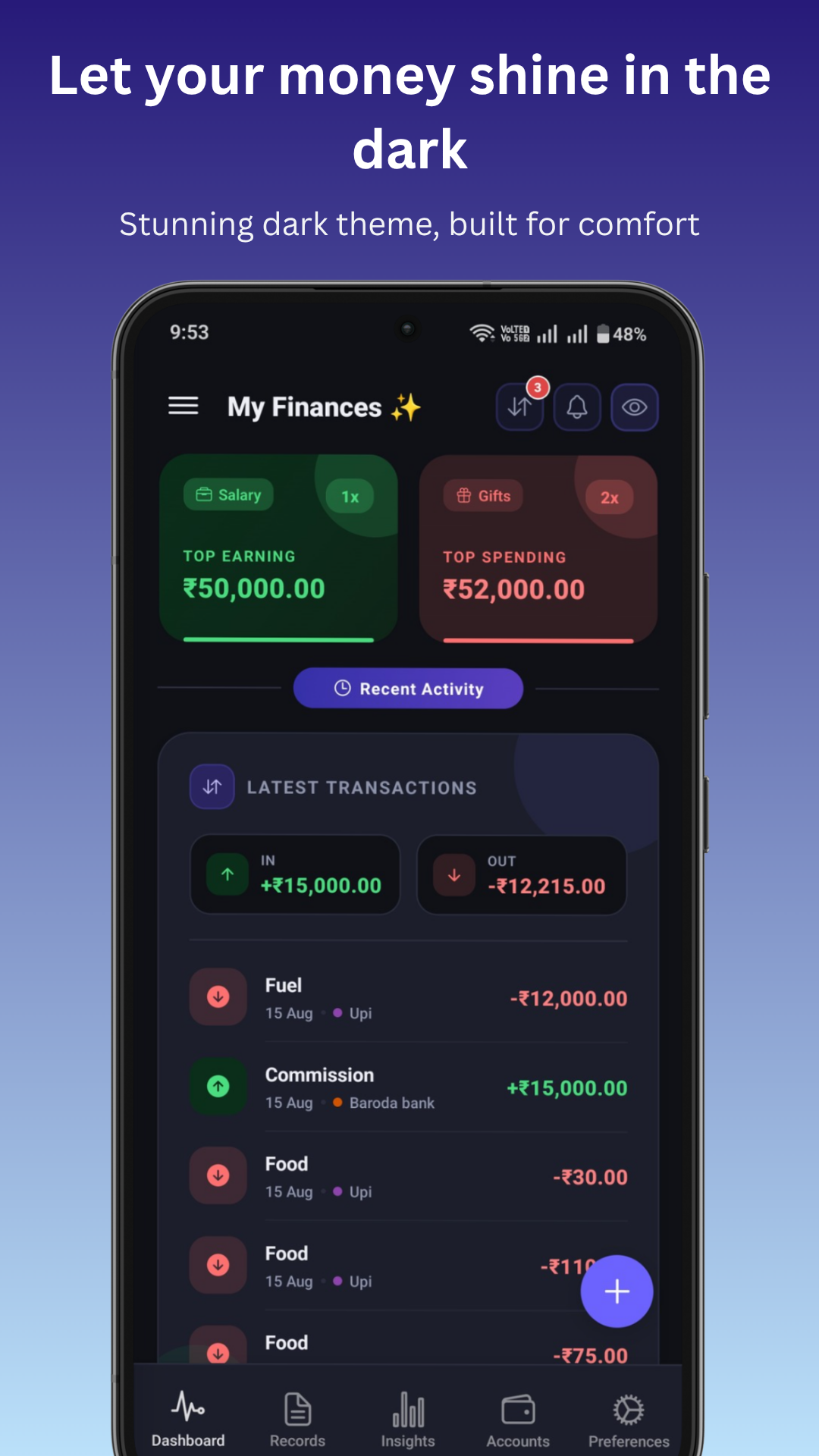 Dark theme